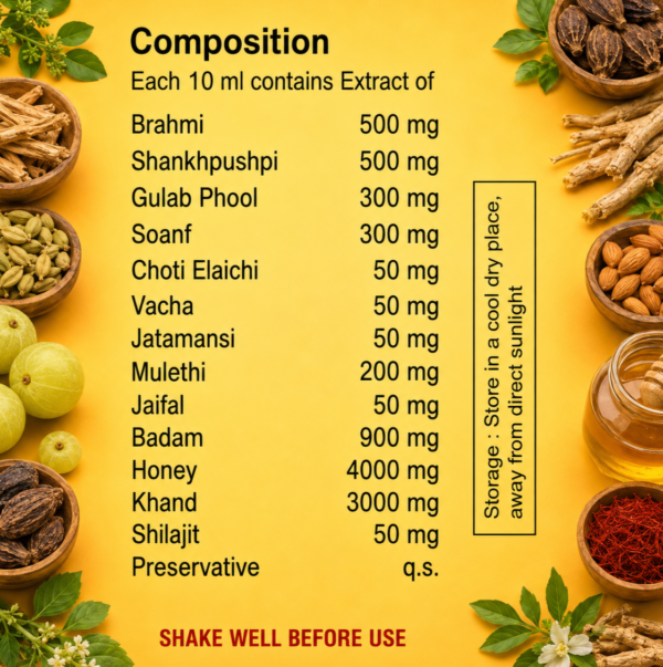 medha plus syrup by swasthya mart
